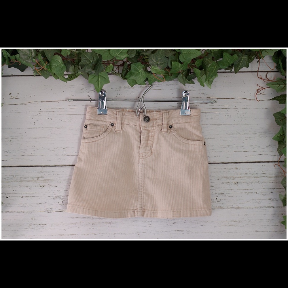 Baby Gap khaki Corduroy Skirt